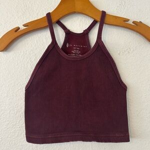 Free People Movement Happiness Runs Cropped Tank top Size XS/S